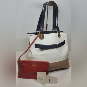 Christian Louboutin Sybil Reversible Leather Tote