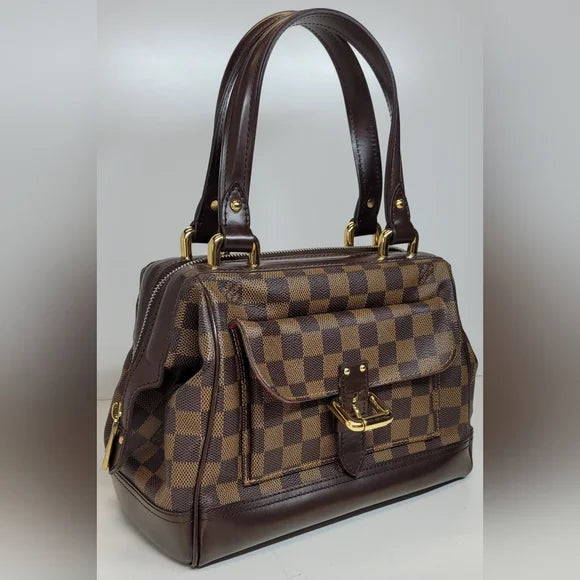 Louis Vuitton Brown Damier Ebene Knightsbridge Top Handle Bag