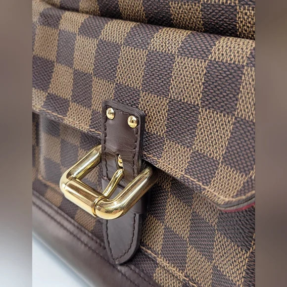 Louis Vuitton Brown Damier Ebene Knightsbridge Top Handle Bag