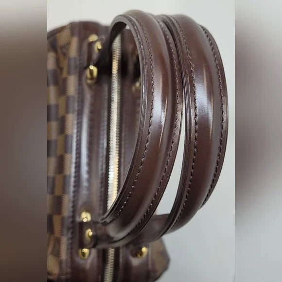 Louis Vuitton Brown Damier Ebene Knightsbridge Top Handle Bag