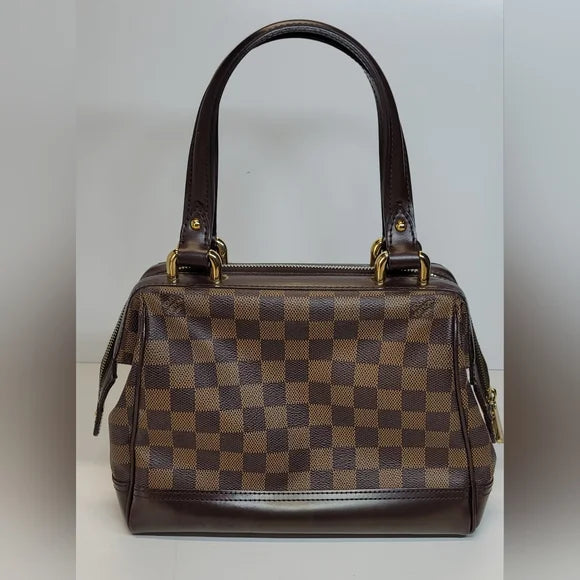 Louis Vuitton Brown Damier Ebene Knightsbridge Top Handle Bag