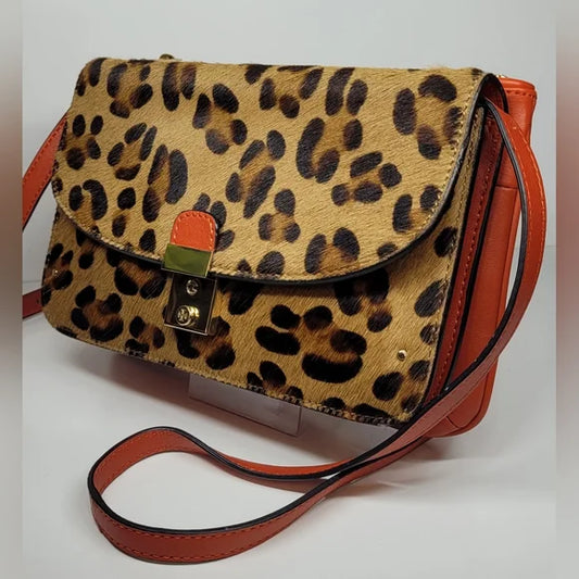Tory Burch Calf hair & leather crossbody bag 🔥🩷. Excellent condition!