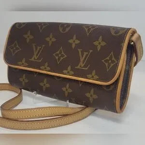 Louis Vuitton Brown Monogram Crossbody Pochette