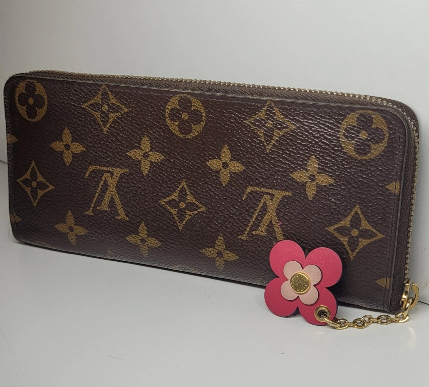 Louis Vuitton Monogram Blooming Flowers Clemence Wallet