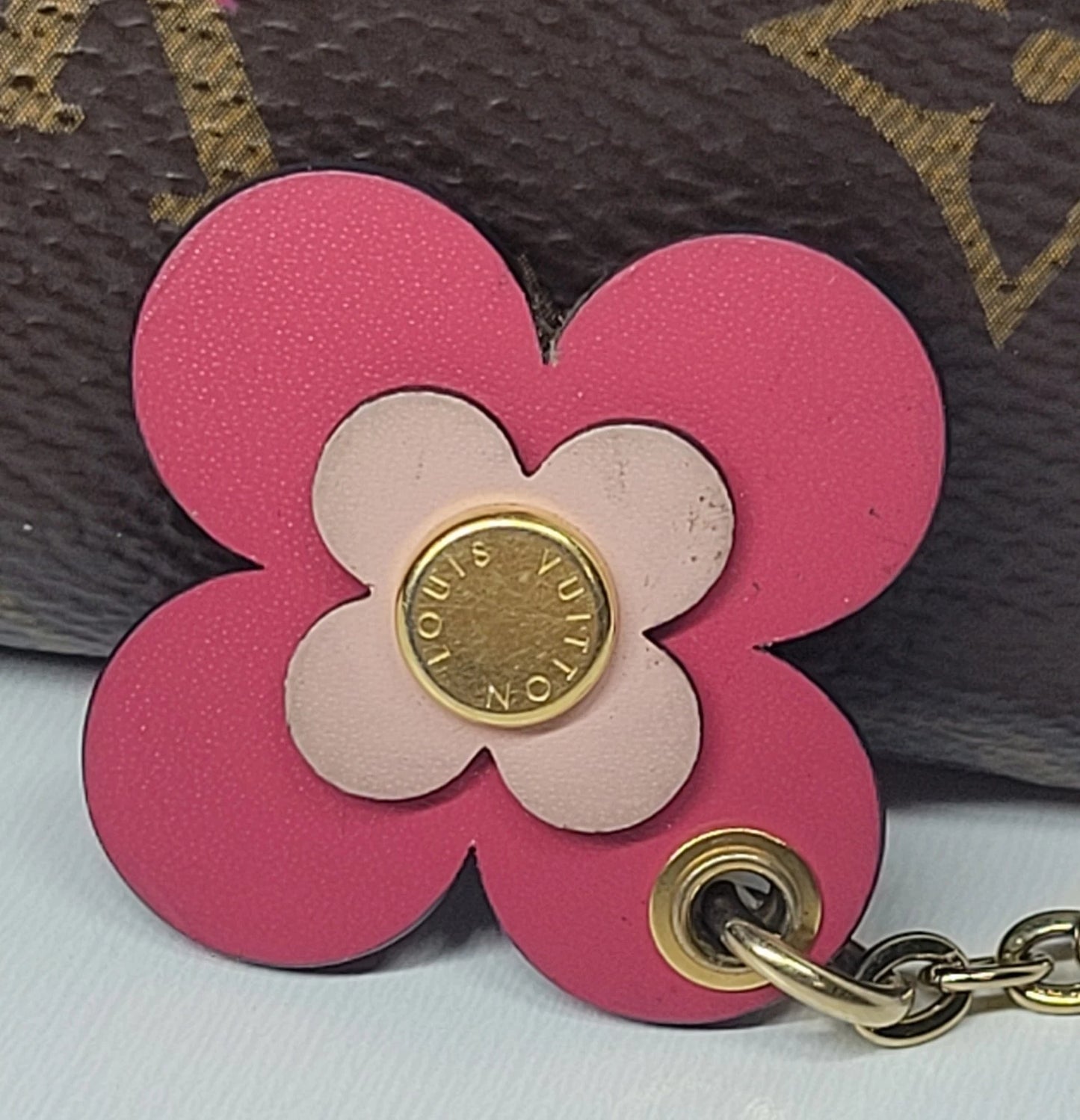 Louis Vuitton Monogram Blooming Flowers Clemence Wallet