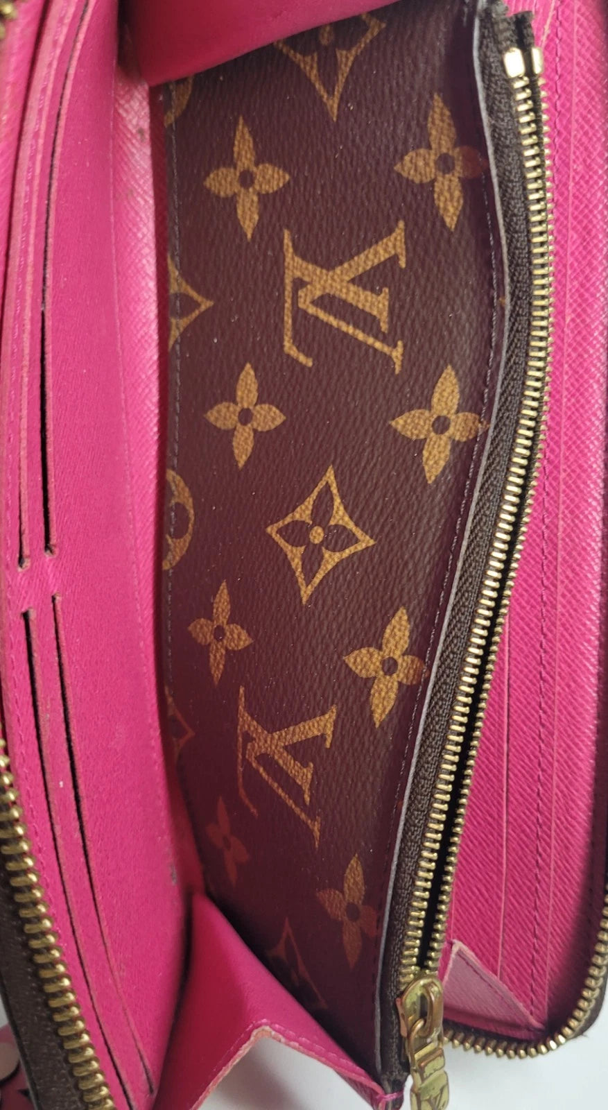 Louis Vuitton Monogram Blooming Flowers Clemence Wallet