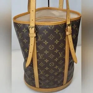 Louis Vuitton Brown Monogram GM Bucket Bag