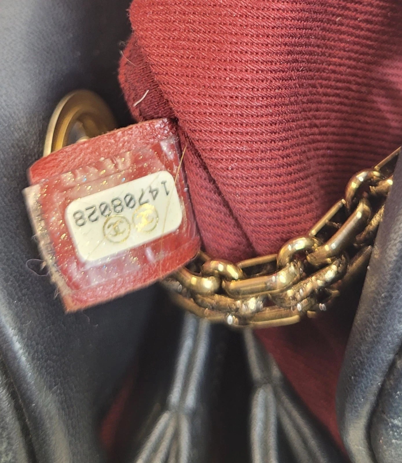 Chanel Black Lambskin Mademoiselle Bowler Bag