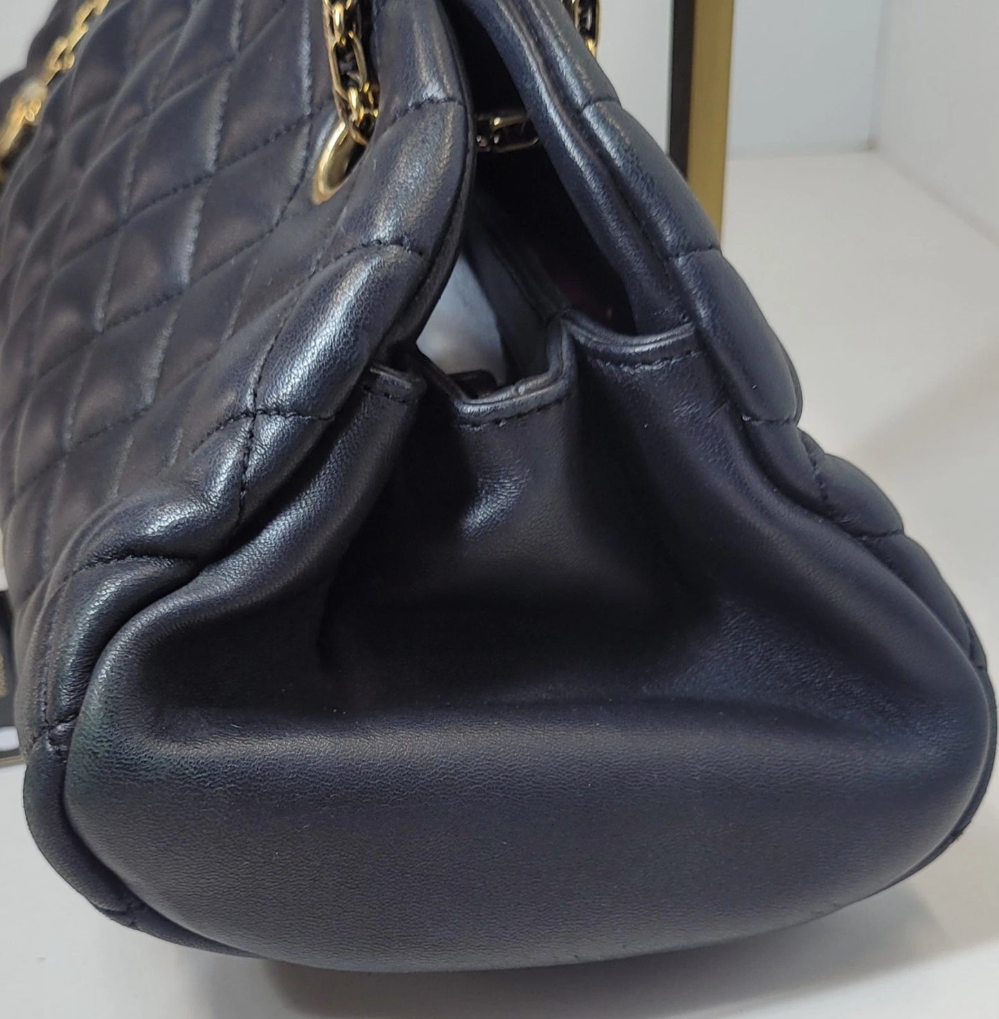 Chanel Black Lambskin Mademoiselle Bowler Bag