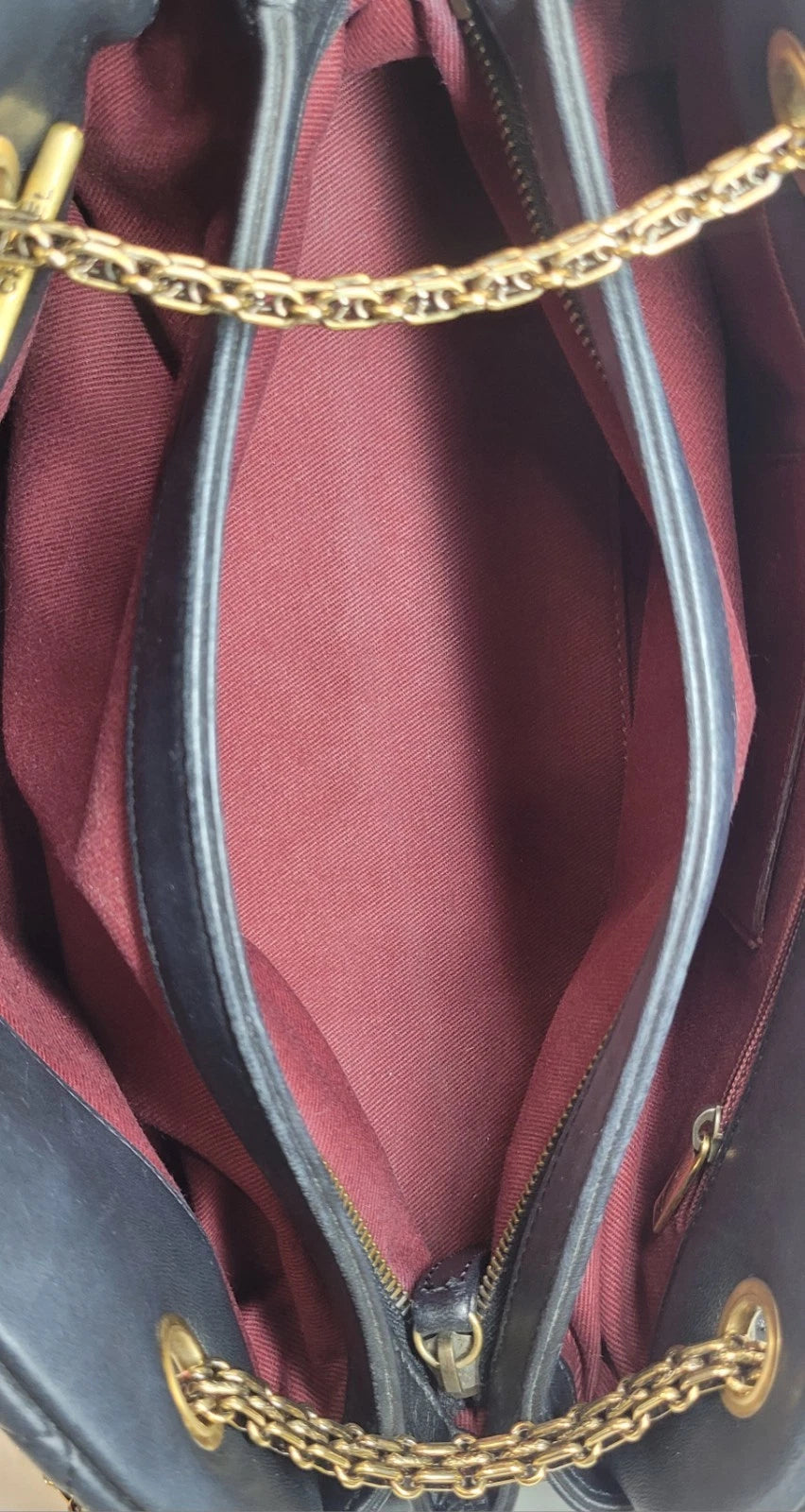 Chanel Black Lambskin Mademoiselle Bowler Bag