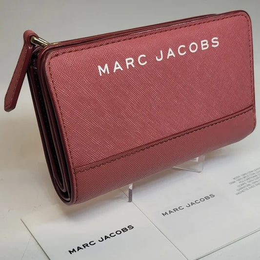 Marc Jacobs Red Leather Wallet