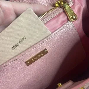 Beautiful Miu Miu with crossbody strap & COA card