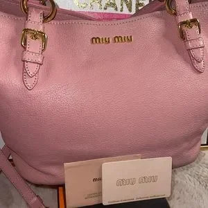 Beautiful Miu Miu with crossbody strap & COA card