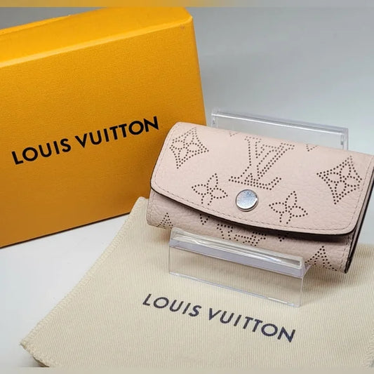 Louis Vuitton Rare Pink Mahina Key Holder