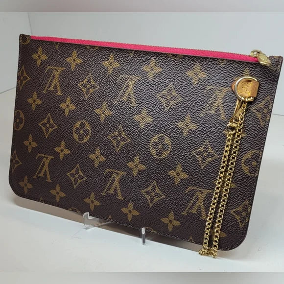 Louis Vuitton Brown Monogram Neverful Pochette