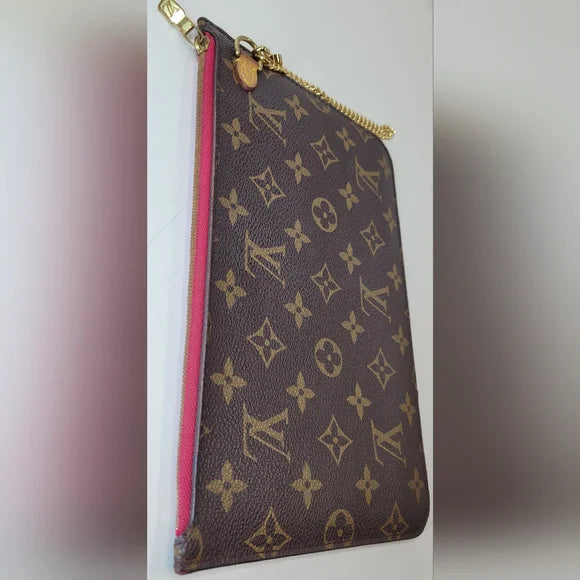 Louis Vuitton Brown Monogram Neverful Pochette