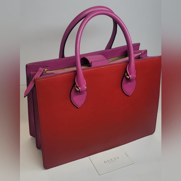 Gucci Bicolor Top Handle Bag 🔥