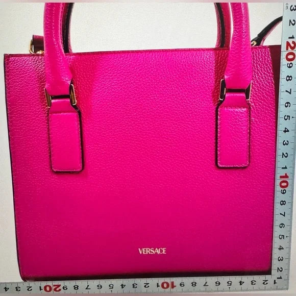 VERSACE Virtus 2 way bag calfskin, new w/out tags 🩷