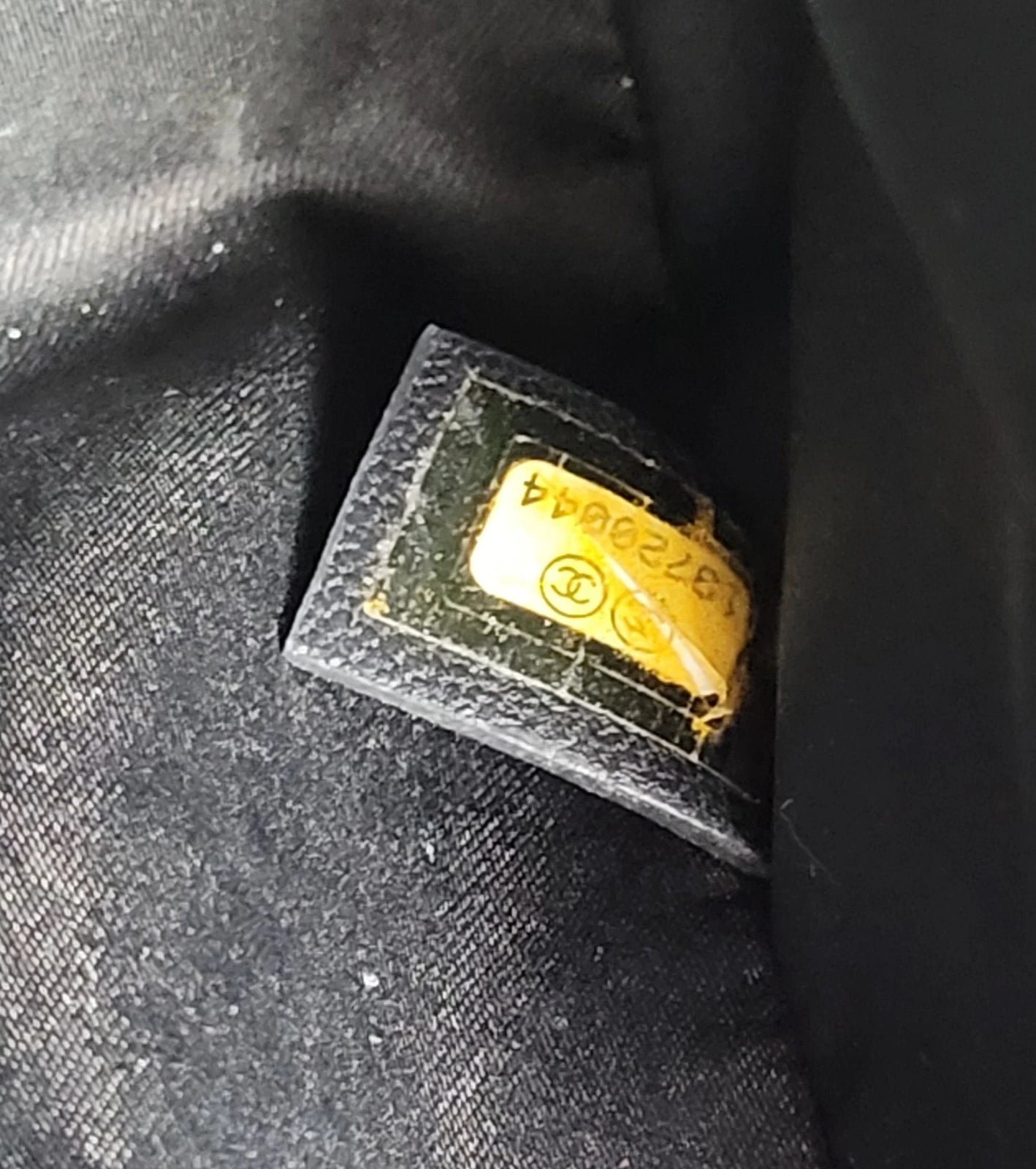 Chanel Black Caviar Leather Grand Shopping Tote Bag with dust bag