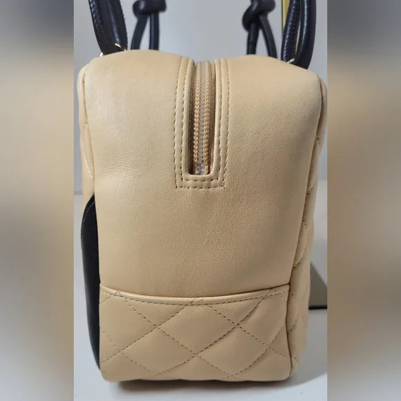 Chanel Lambskin Cambone Bowler Bag