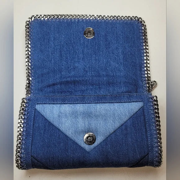 Stella McCartney Denim Patchwork Crossbody
