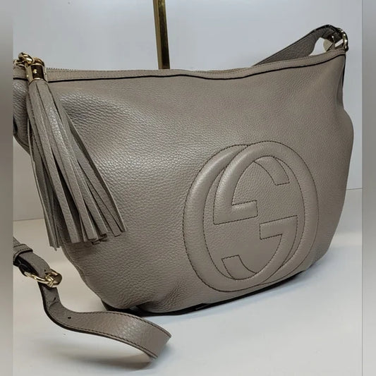 Gucci Large Soho Leather Messenger Bag