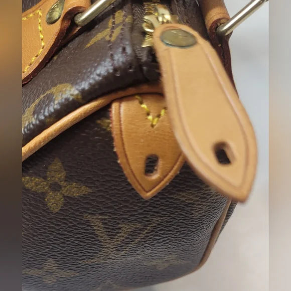 Louis Vuitton Brown Monogram Mini Sac HL Speedy