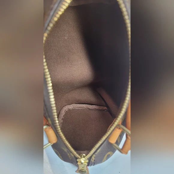 Louis Vuitton Brown Monogram Mini Sac HL Speedy