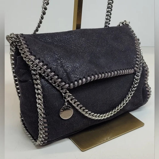 Stella McCartney Shaggy Deer Mini Fabella Shoulder Bag