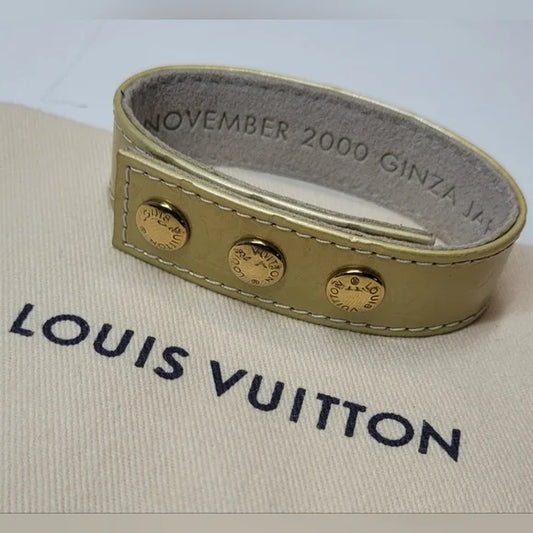 Louis Vuitton Ginza Japan Special Edition Leather Bracelet