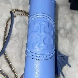 Tory Burch Fleming Quilted Leather Crossbody Bag