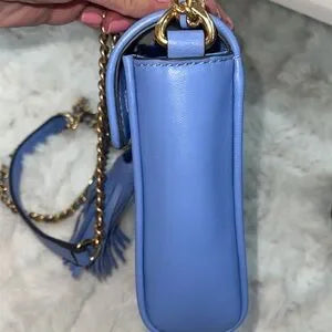 Tory Burch Fleming Quilted Leather Crossbody Bag