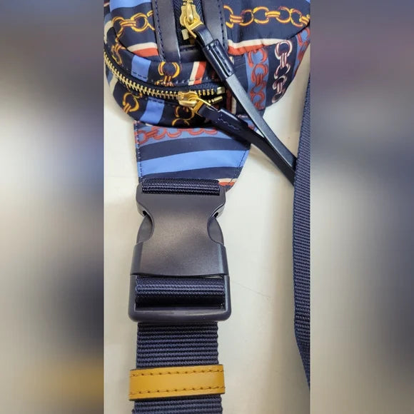 Tory Burch Perry Nylon Print Belt Bag