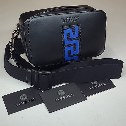 Brand new Versace Greca crossbody camera bag