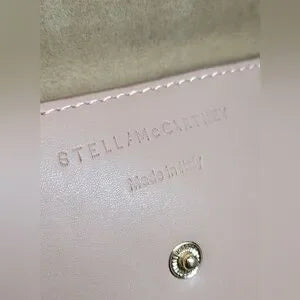 Stella McCartney large logo signature bag with extra wristlet