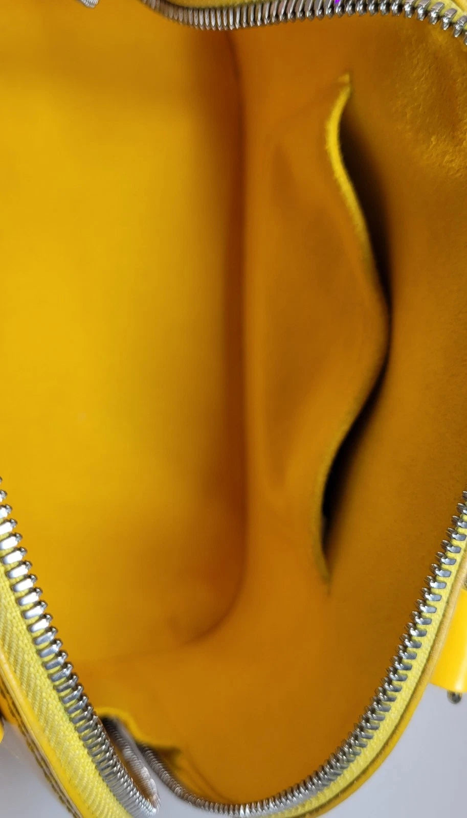 Louis Vuitton Yellow Epi Leather Alma BB w/ Strap & Lock And Key