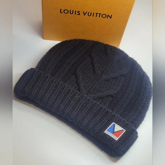 Louis Vuitton Black Wool Beanie