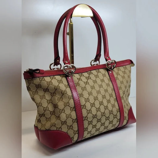 Gucci GG Canvas Monogram Tote Bag