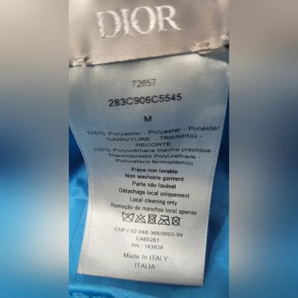 Christian Dior Teal Blue Bucket Hat