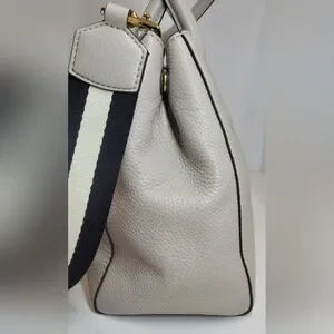Like new Marc Jacobs Light Grey Gotham Tote with Cotton Strap