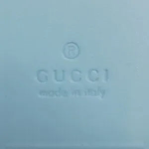 Gucci Teal Guccissima Bow Bi-Fold Wallet
